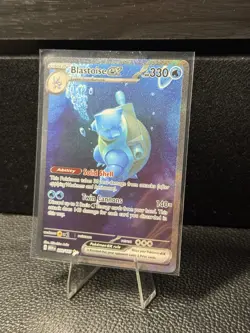 Blastoise ex 200/165 Special Illustration Rare SV 151 Near Mint Pokemon - Image 2