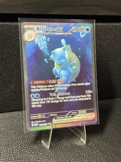 Blastoise ex 200/165 Special Illustration Rare SV 151 Near Mint Pokemon - Image 3