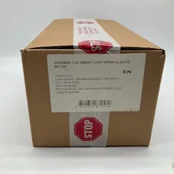 Pokemon TCG Sword & Shield Lost Origin 144 Sleeved Booster Pack Case SEALED - Image 1