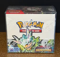 POKEMON SWORD & SHIELD TWILIGHT MASQUERADE FACTORY SEALED 36 PACK BOOSTER BOX - Image 1