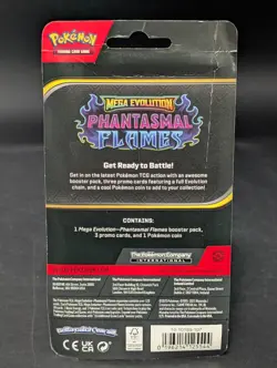 Pokemon TCG: Phantasmal Flames Premium Checklane Blister Pack Sealed - Image 2