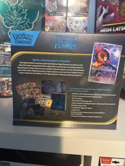 Pokemon Mega Evolution Phantasmal Flames ETB Elite Trainer Box SHIPPED Pokemon - Image 3