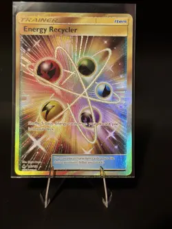 Energy Recycler (Secret) 143/131 Sm-Forbidden Light Holo Pokemon TCG - Image 1
