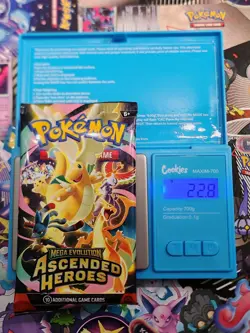 EXTREMELY HEAVY! 22.8g GOD PACKUUU Ascended Heroes Pokemon TCG Booster (SEALED) - Image 1