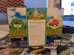 Pokemon Go TCG Alolan Exeggutor V Box Set 4 Booster Packs NEW + Free Shipping 820650850547 - Image 2