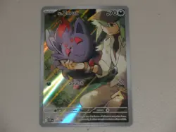 2025 Pokemon S&V Black Star Promo Journey Together ETB #189 N's Zorua HOLO - Image 1