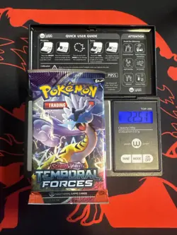 22.51g HEAVY - Pokemon TCG S&V Temporal Forces Booster Pack Sealed / Semi GoDU - Image 1
