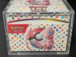 Pokemon 151 SV3.5 Booster Bundle Display Factory Sealed Case W/Acrylic Case - Image 5