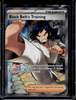 2026 Pokemon Ascended Heroes Black Belt's Training Ultra Rare #255/217 - Image 1