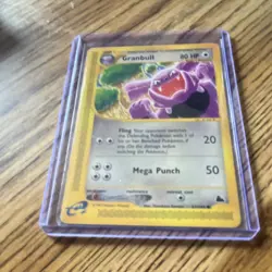 Pokemon Granbull 61/144 Skyridge Regular Common Stage 1 80HP English - Image 1