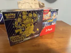 Pokemon Scarlet & Violet Surging Sparks Elite Trainer Box Booster Bundle 2-Pack - Image 1
