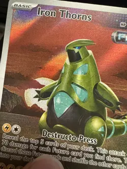 Iron Thorns 098 Holo Scarlet & Violet Promo Pokemon TCG Lightly Played - Image 3