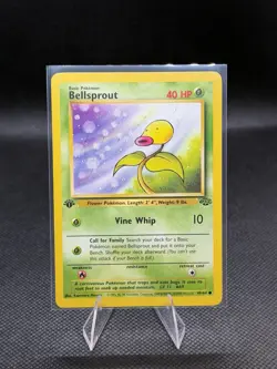 Pokemon TCG Jungle Bellsprout #49/64 1st Edition Common Vintage 1999 LP/NM - Image 1