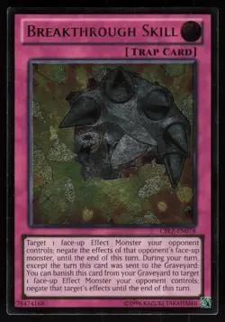 Breakthrough Skill (UTR) CBLZ-EN078 CBLZ Ultimate Rare Cosmo Blazer Yu-Gi-Oh - Image 1