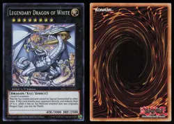 Legendary Dragon of White WSUP-EN051 Secret Rare Yu-Gi-Oh - Image 3
