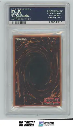 2002 Yu-Gi-Oh Legend/Blue Eyes 1st Edition Tripwire Beast PSA 10 #LOB-104 - Image 2