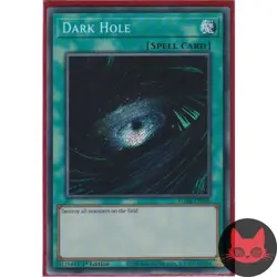 Yugioh Dark Hole BLMR-EN086 Secret Rare 1st Edition NM - Image 1