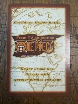 Luffy Nami ONE PIECE Carddass Hyper Battle 2001 H10 Holo Bandai From Japan - Image 2