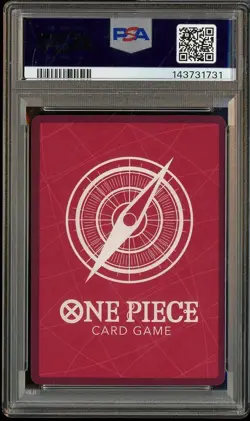 2023 One Piece OP02 EN Alternate Art #001 Edward Newgate PSA 10 GEM MINT - Image 2