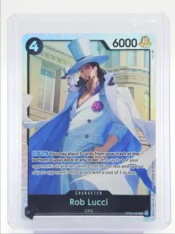 ROB LUCCI 2023 ONE PIECE AWAKENING OF THE NEW ERA SUPER RARE #OP05-093 Q5600 - Image 1