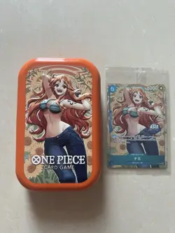NAMI P-112 ASIA PROMO Mini-tin Pack Set vol.2 One Piece Asia Exclusive SEALED - Image 1