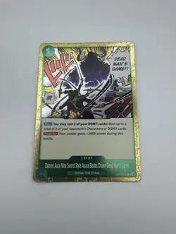 One Piece Demon Style The Asura Blades Drawn OP12-037 Legacy of the Master Foil - Image 1