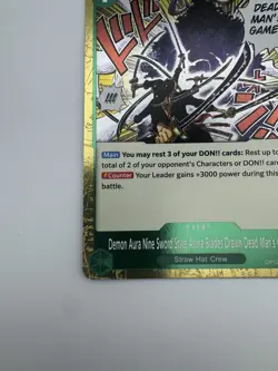 One Piece Demon Style The Asura Blades Drawn OP12-037 Legacy of the Master Foil - Image 4