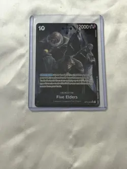 Five Elders OP13-082 SR Alt Art Carrying on His Will One Piece TCG English - Image 1