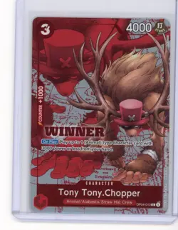Tony Tony.Chopper (Winner Pack 2024 Oct.-Dec.) OP04-010 One Piece Promotion... - Image 1