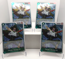 Vander Decken IX Playset - OP06-033 x4 - Wings of the Captain - One Piece TCG - Image 1