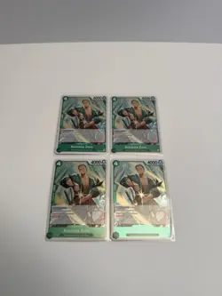One Piece Roronoa Zoro PRB02-006 R- Playset x4 - Image 1