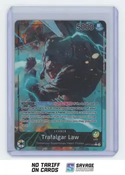 2025 One Piece TCG Royal Blood Trafalgar Law #OP10-022 - Image 1