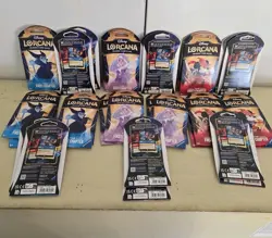 Disney Lorcana First Chapter Sleeved Booster Pack Lot of 30 Packs - Image 2