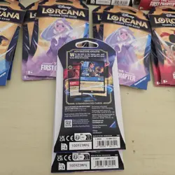 Disney Lorcana First Chapter Sleeved Booster Pack Lot of 30 Packs - Image 3