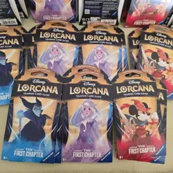 Disney Lorcana First Chapter Sleeved Booster Pack Lot of 30 Packs - Image 4