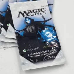 Lot of 5, MTG Magic 2015 DOTP Xbox Promo 6-Card Booster Pack Sealed - Image 2