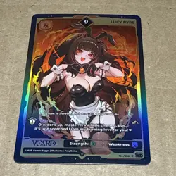 Lucy Pyre 9 Holo 1st Edition Awakened Worlds Card GamerSupps VCard 154/250 - Image 1