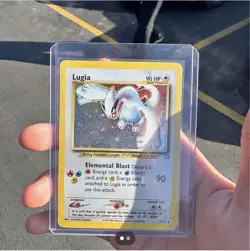 Pokemon Lugia 9/111 Neo Genesis Holo Rare 90 HP Unlimited Card English - Image 1