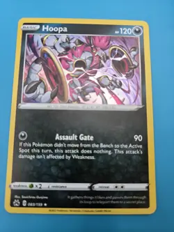 Hoopa 83/159 - Crown Zenith Rare Holo Pokemon Card NM - Image 1