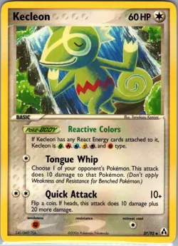 Kecleon 37/92 Non Holo Legend Maker - Pokemon Card - NM - Image 1