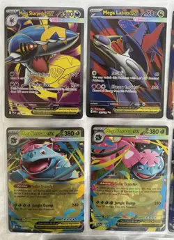 Pokemon Card Lot 11 Official TCG Cards | MEGA EX | SIR Special Illustration NM - Image 2