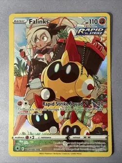 Falinks Pokemon Astral Radiance Card TG07/TG30 Full Art Trainer Ultra Rare - Image 1