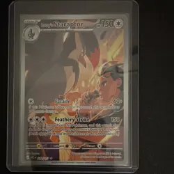 Pokemon TCG Larry's Staraptor 249/217 ASC Stage 2 150 HP Bird Card - Image 1