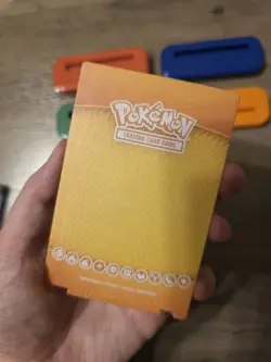 Pokemon TCG Ultra Pro Protetective Card Case & Card Stand Multi-Color Lot - Image 4