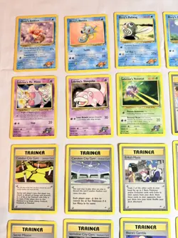 Pokemon Vintage GYM HEROES Card Lot of 31 - 1999 WOTC LP - Image 2