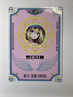 Dark Magician Girl DMG XR Sexy Foil Dream Goddess Waifu Card Girl Doujin Anime - Image 2