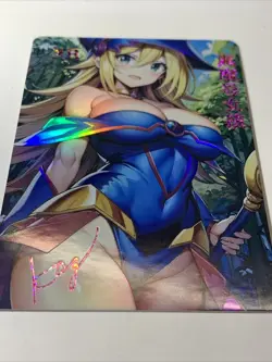 Dark Magician Girl DMG XR Sexy Foil Dream Goddess Waifu Card Girl Doujin Anime - Image 5