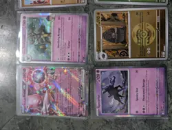 Pokemon TCG lot 10 cards Team Rocket's Mewtwo GX, Trevenant, Riolu, Pangoro - Image 2