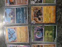 Pokemon TCG lot 10 cards Team Rocket's Mewtwo GX, Trevenant, Riolu, Pangoro - Image 3