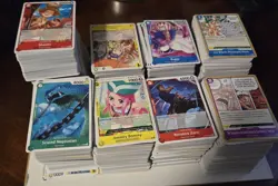 One Piece BULK Commons/Uncommons English 1600+ Cards OP11 OP12 - Image 1